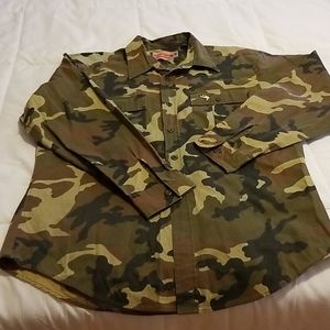 Winchester Camouflage Button Down Shirt